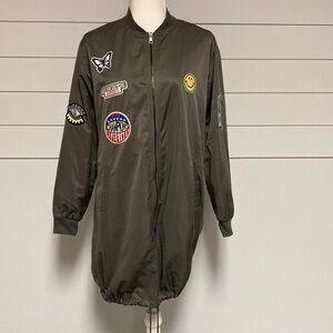 Romeo & Juliet Couture Patchwork Bomber Stadium Jacket BNWT